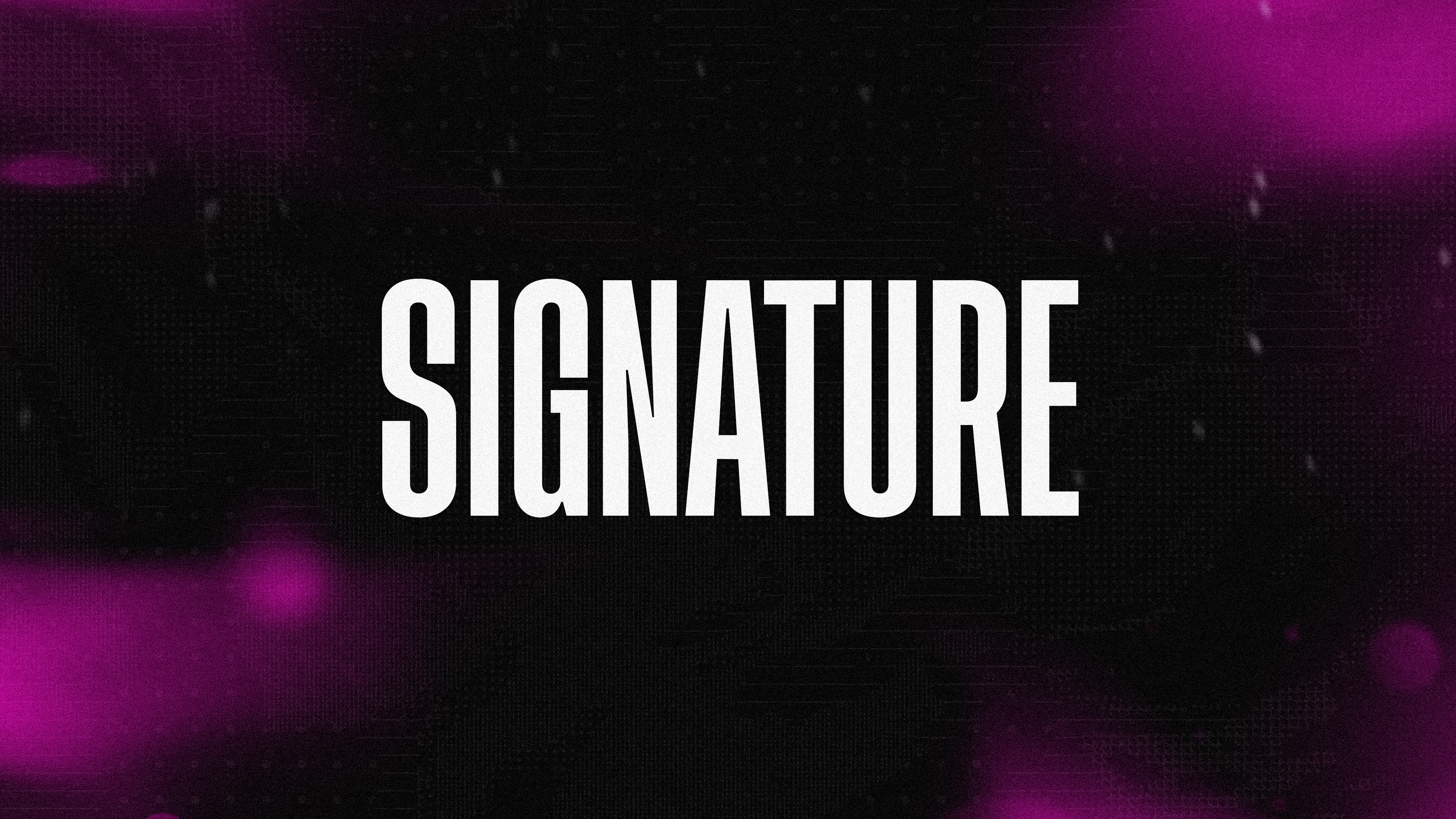 Pack Signature